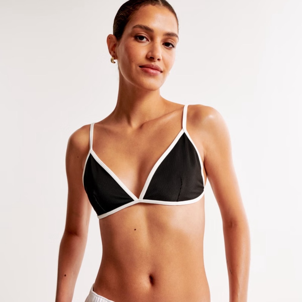 Abercrombie Triangle Bikini Top NWT